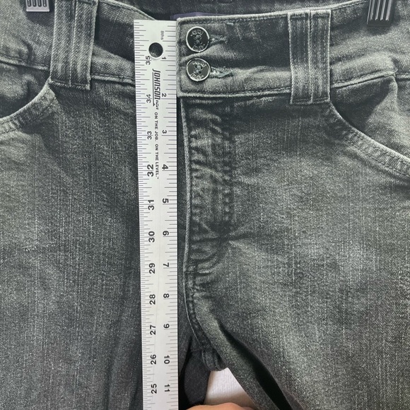 NYDJ Not Your Daughters Jeans Black Straight Flap Pocket Jeans Womens 4 2362 - Picture 5 of 10